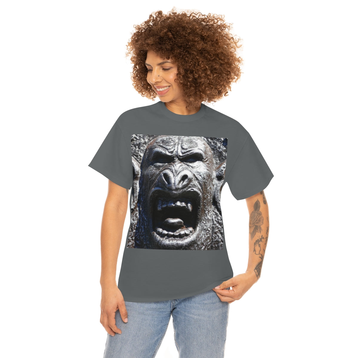 Frenzy Scream - Unisex Heavy Cotton Tee - Fry1Productions