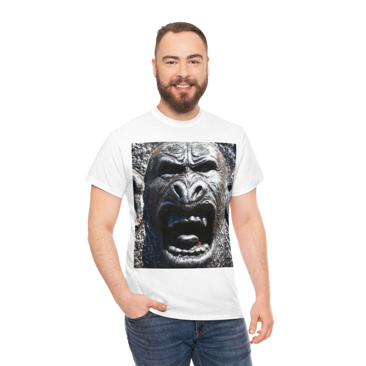 Frenzy Scream - Unisex Heavy Cotton Tee - Fry1Productions