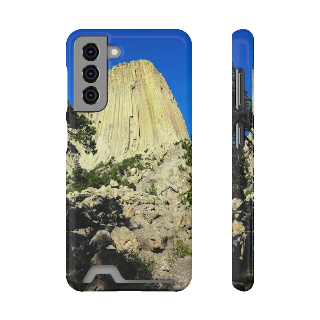 "Reaching Heaven" - Galaxy S22 S21 & iPhone 13 Case With Card Holder - Fry1Productions