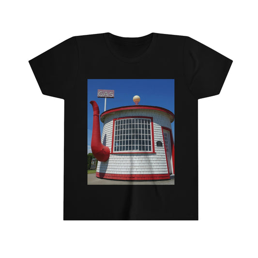 Historic Attraction Teapot Dome - Youth Short Sleeve Tee - Fry1Productions
