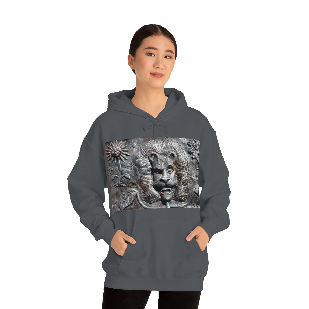 Lion's Friends Forever - Unisex Heavy Blend Hooded Sweatshirt - Fry1Productions