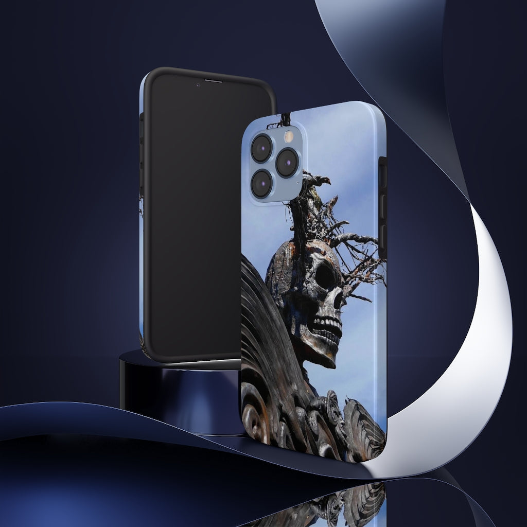 "Skull Warrior" - iPhone Tough Case - Fry1Productions