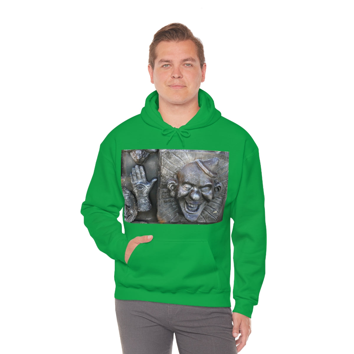 Cosmic Laughter - Unisex Heavy Blend Hooded Sweatshirt - Fry1Productions