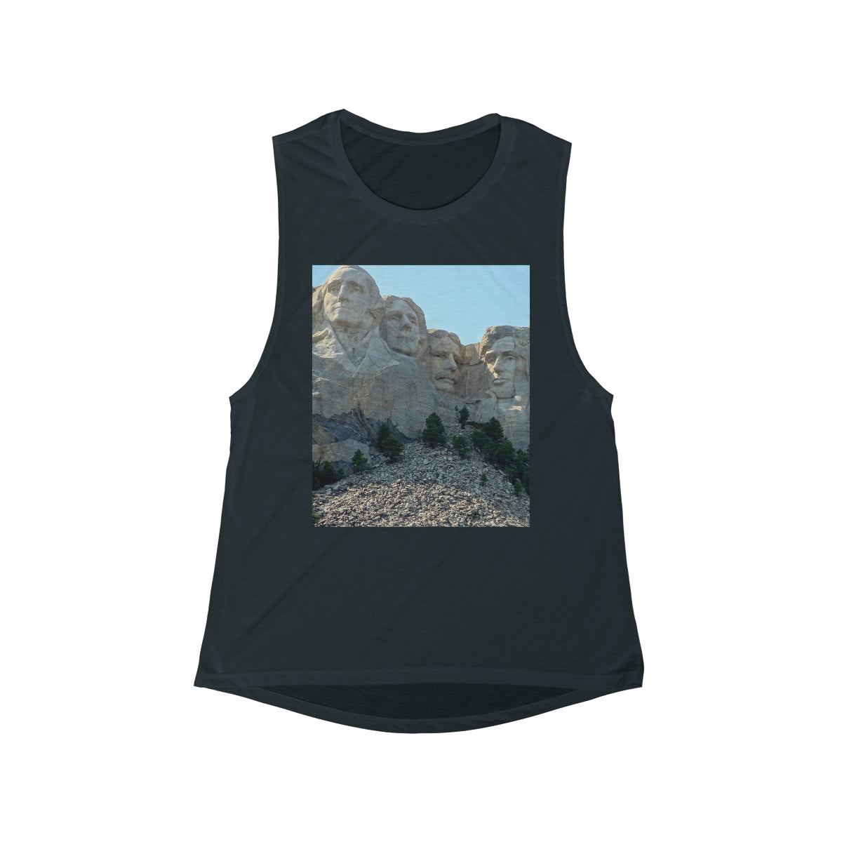History Remembered Forever - Women's Flowy Scoop Muscle Tank - Fry1Productions