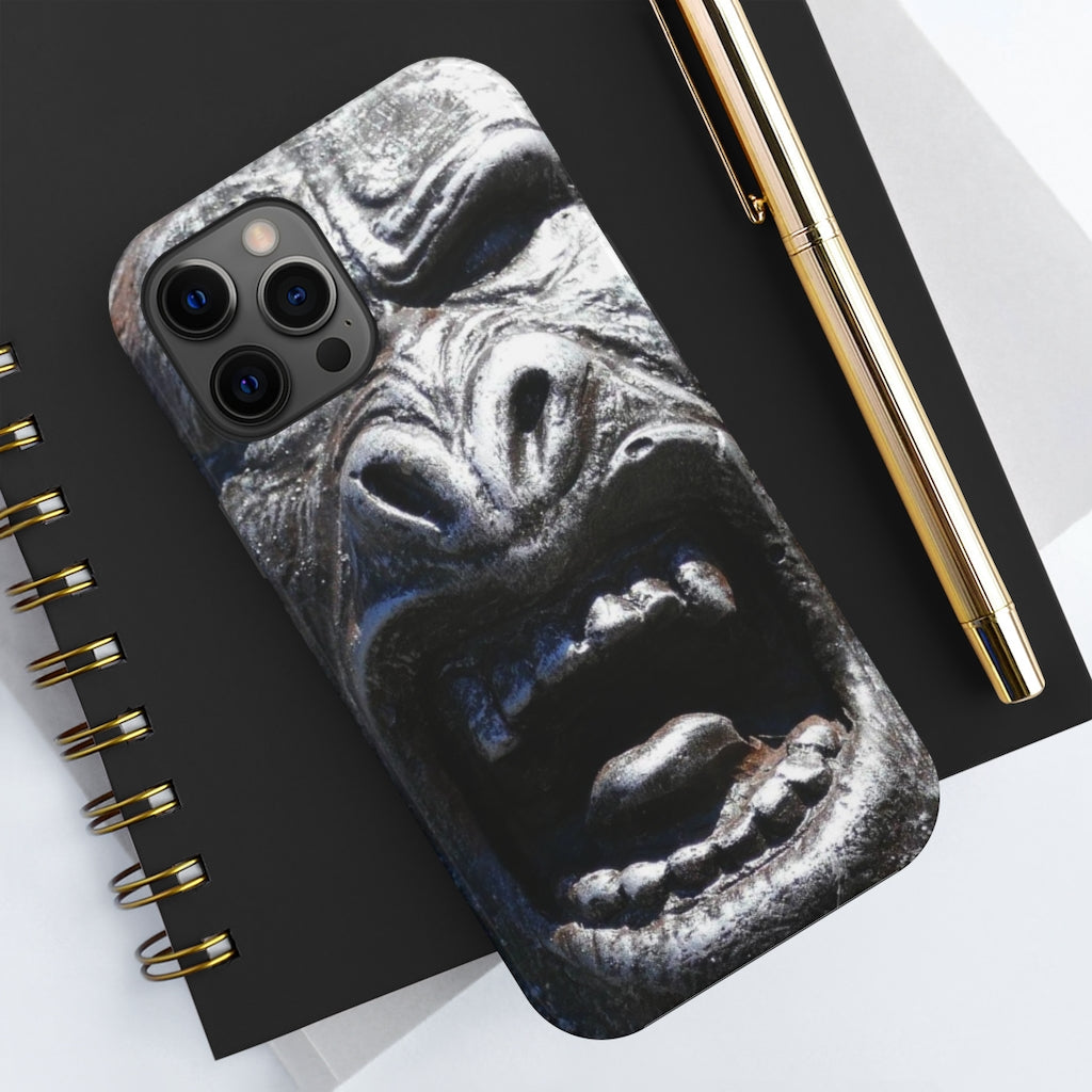 Frenzy Scream - iPhone Tough Case - Fry1Productions