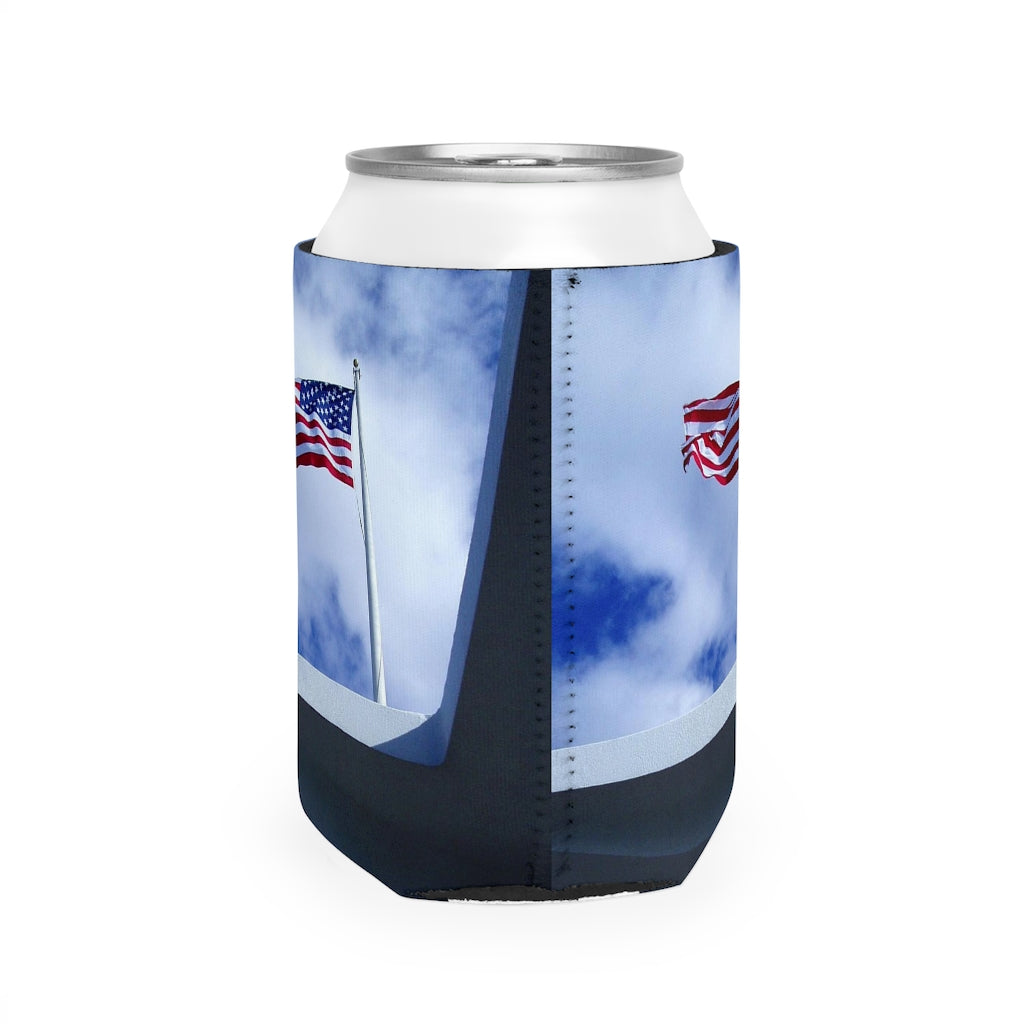 In Solemn Remembrance - Can Cooler Neoprene Sleeve 12oz - Fry1Productions