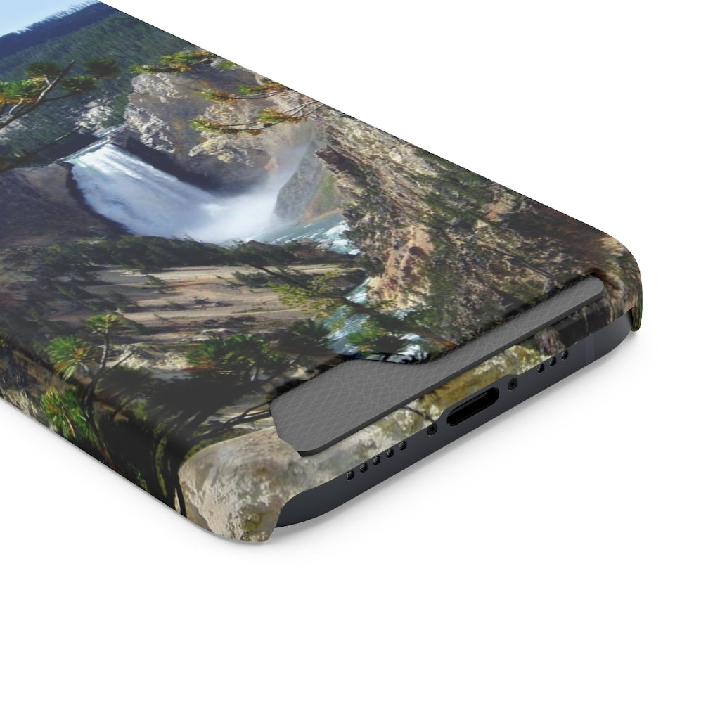 “Yellowstone's Splendor” - Galaxy S22 S21 & iPhone 13 Case With Card Holder - Fry1Productions