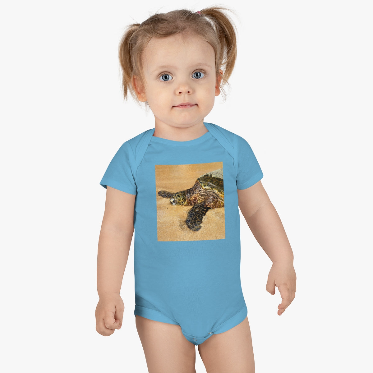 Glistening Journey - Baby Short Sleeve Onesie - Fry1Productions