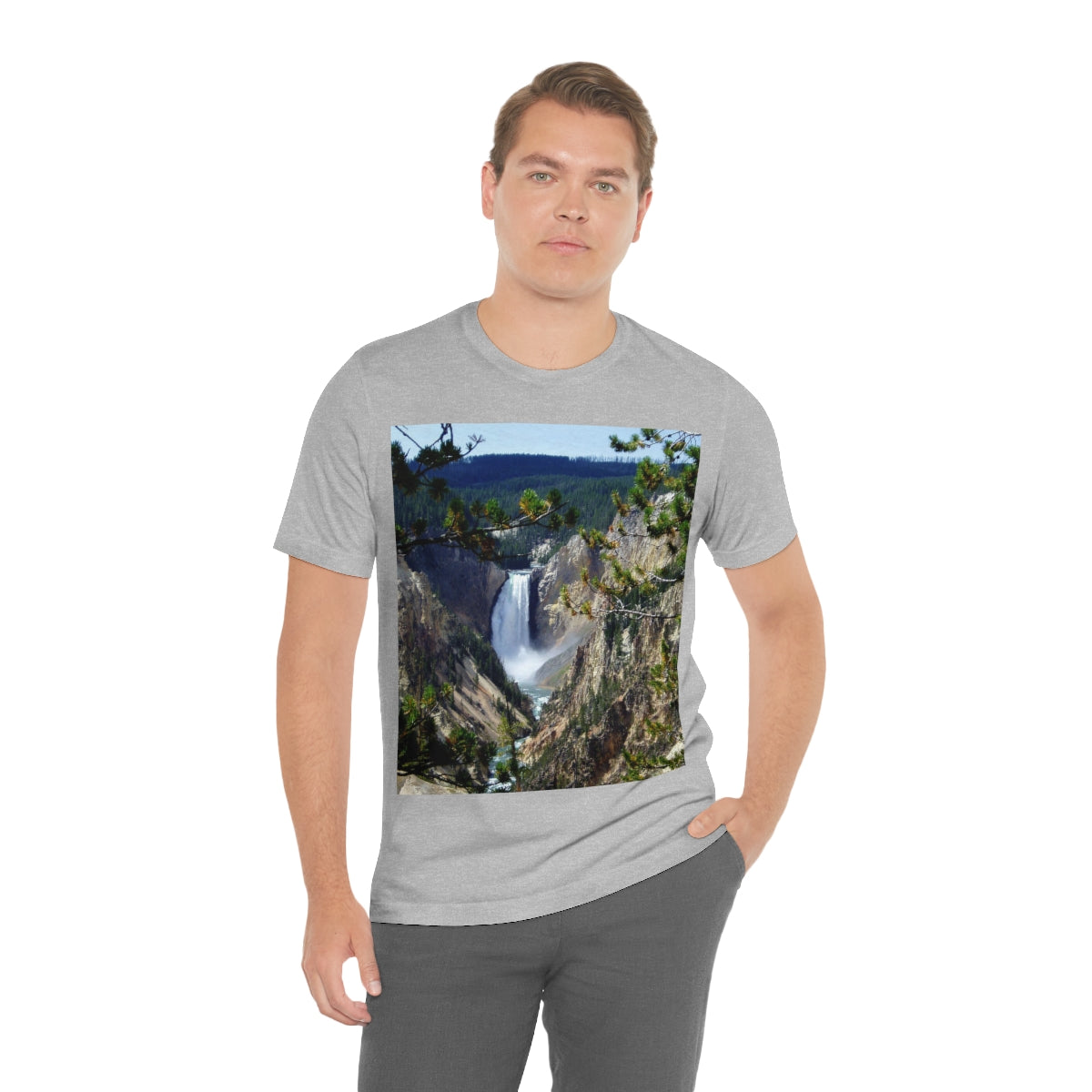 Yellowstone's Splendor - Unisex Jersey Short Sleeve T-Shirt - Fry1Productions