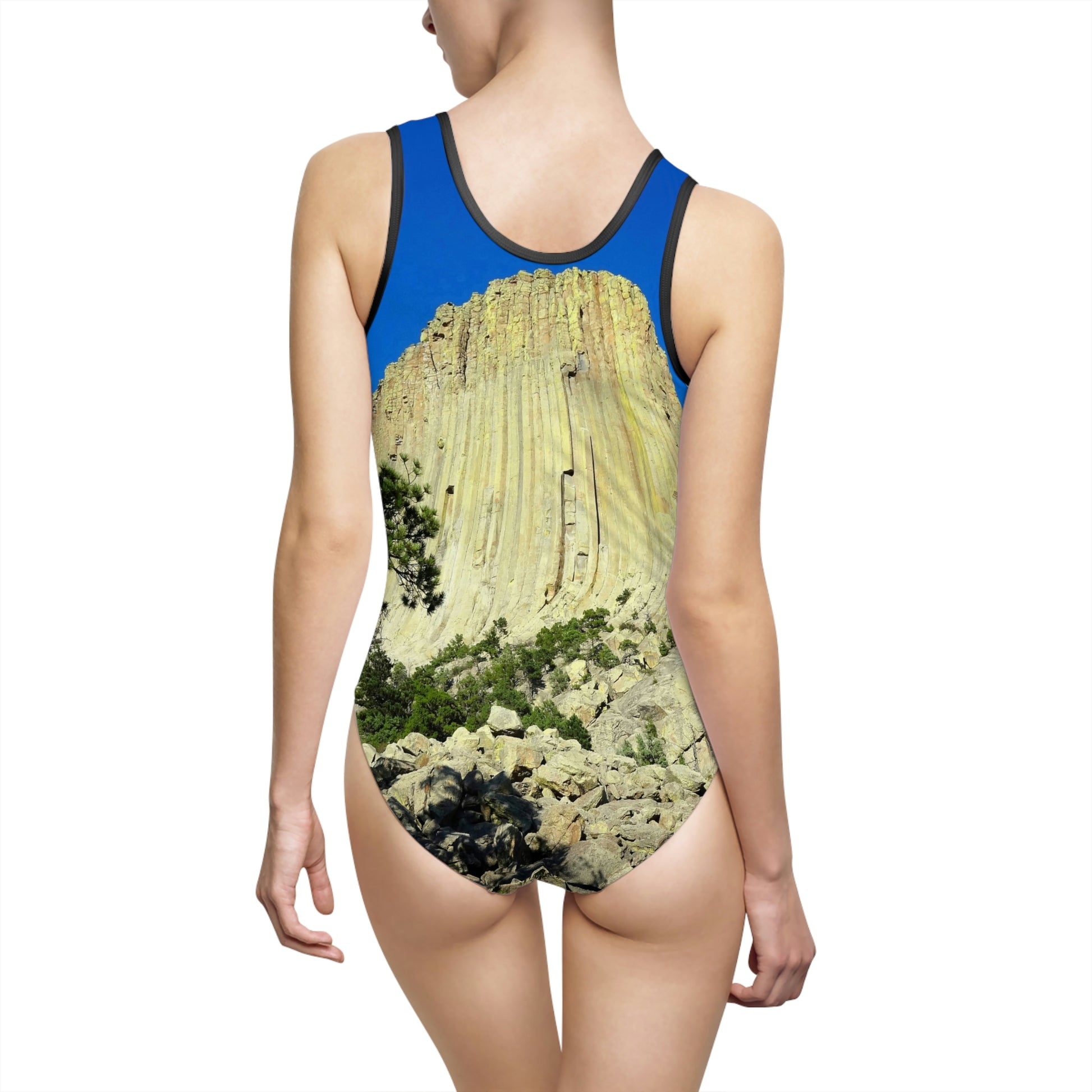Reaching Heaven - Women's Classic One-Piece Swimsuit - Fry1Productions