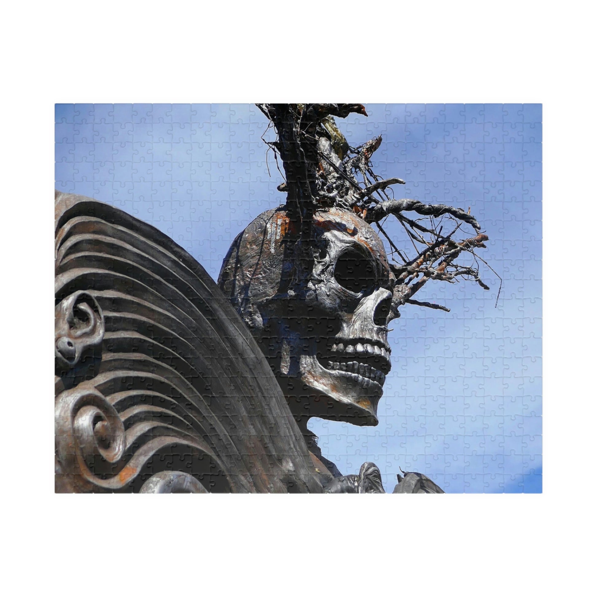 Skull Warrior - Puzzle, Horizontal (110, 252, 500, 1014-piece) - Fry1Productions