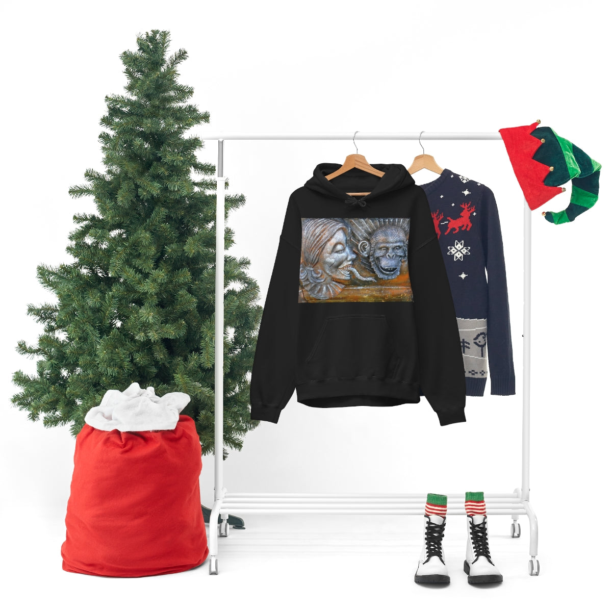 Snakily Speaking - Unisex Heavy Blend Hooded Sweatshirt - Fry1Productions