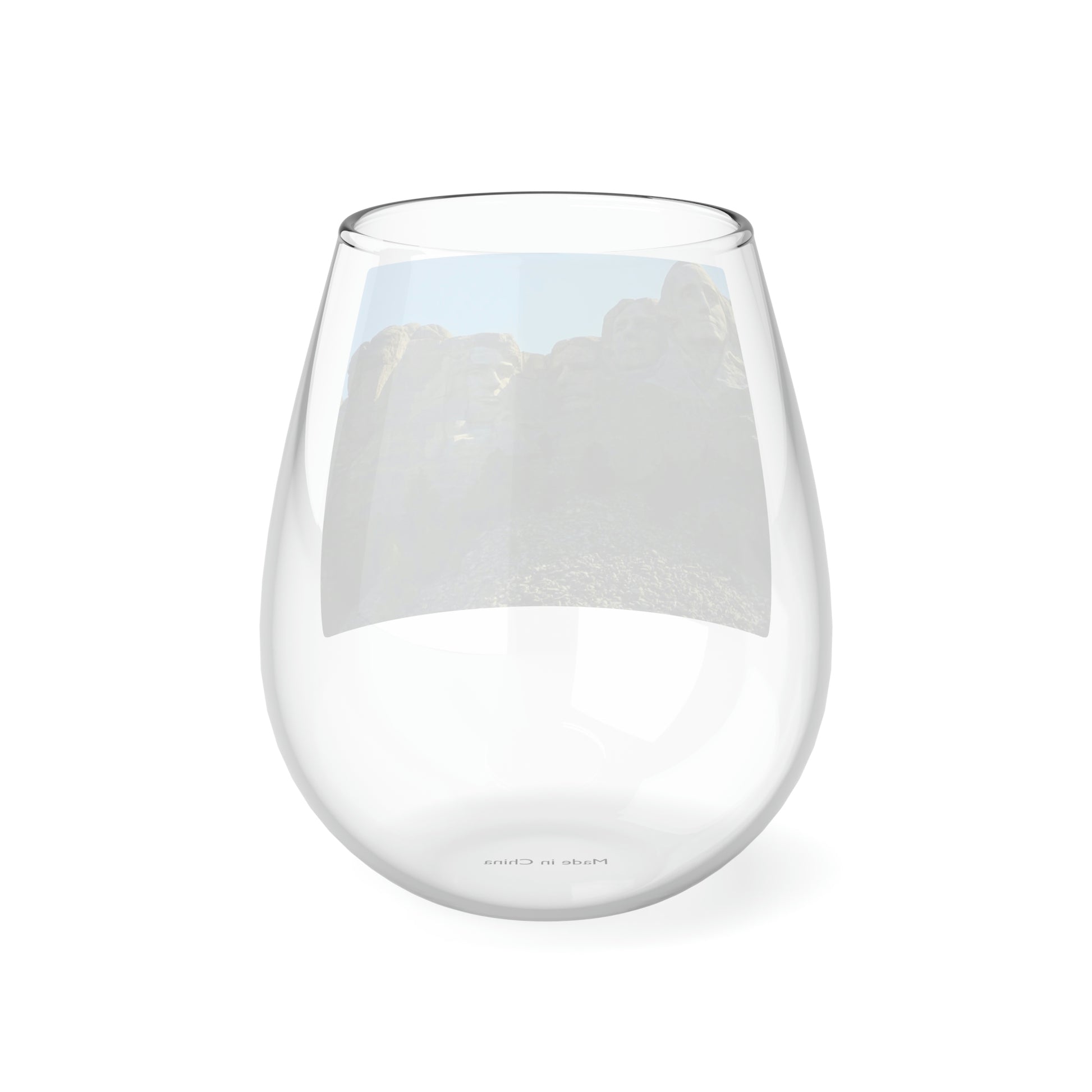 History Remembered Forever - Stemless Wine Glass, 11.75 oz - Fry1Productions