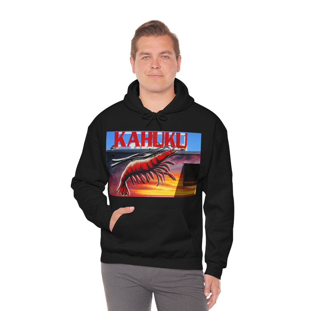 Kahuku Kai - Unisex Heavy Blend Hooded Sweatshirt - Fry1Productions