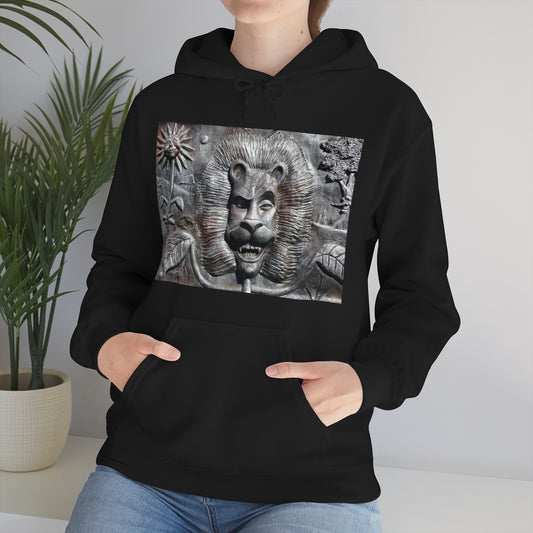 Lion's Friends Forever - Unisex Heavy Blend Hooded Sweatshirt - Fry1Productions