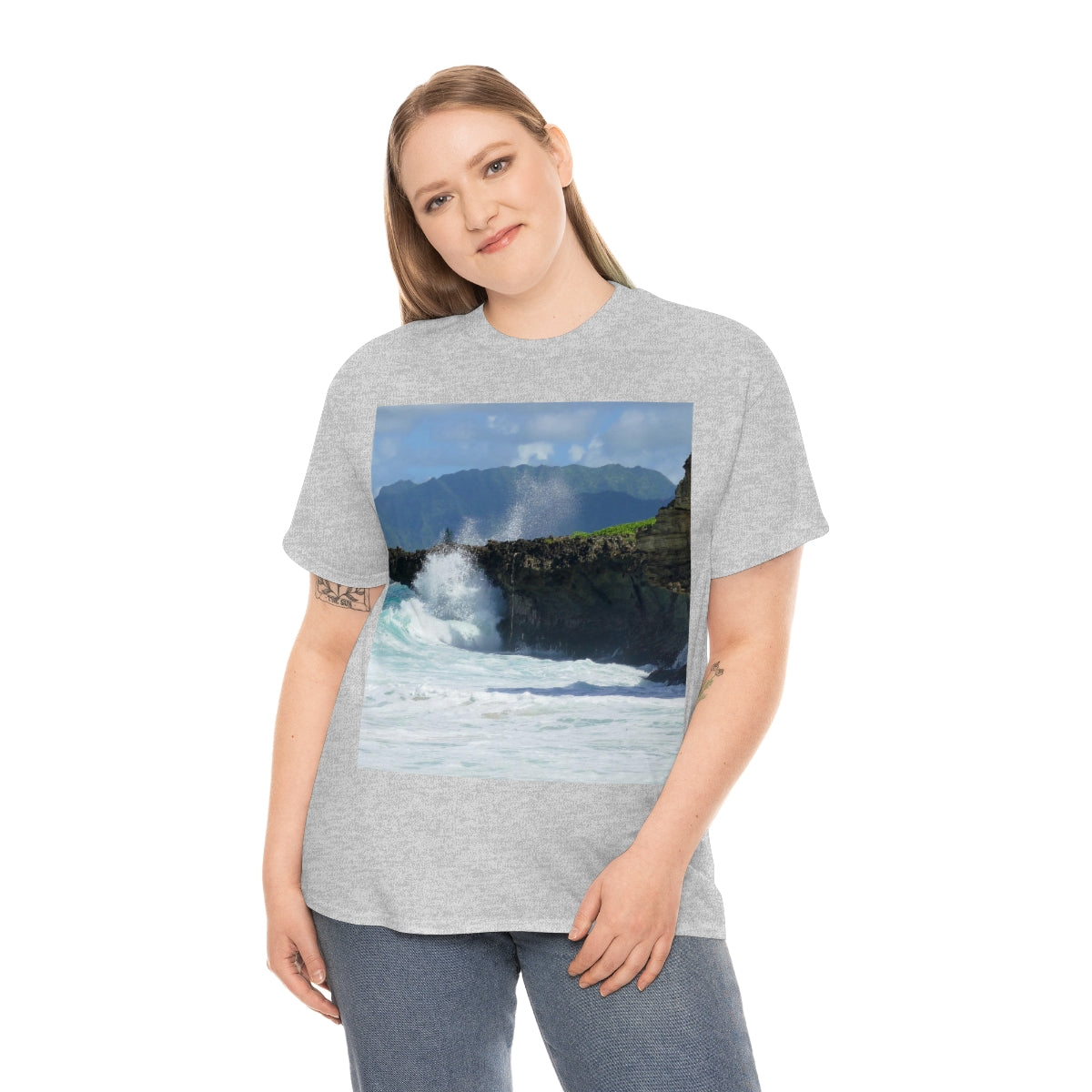 Rockin Surfer's Rope - Unisex Heavy Cotton Tee - Fry1Productions