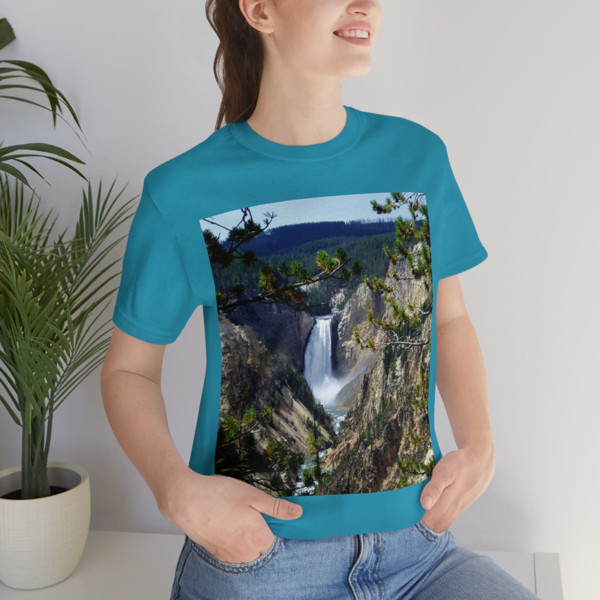 Yellowstone's Splendor - Unisex Jersey Short Sleeve T-Shirt - Fry1Productions