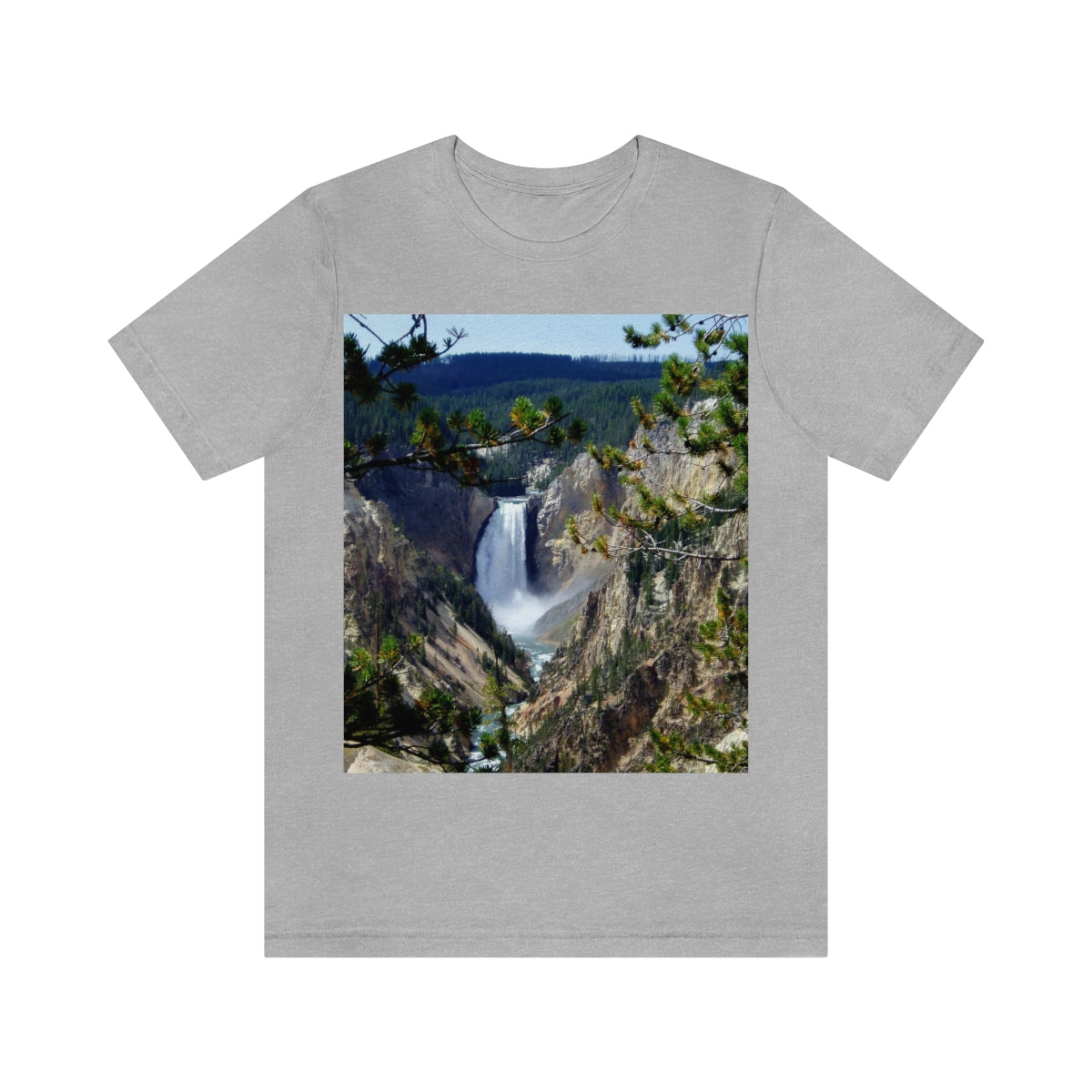 Yellowstone's Splendor - Unisex Jersey Short Sleeve T-Shirt - Fry1Productions