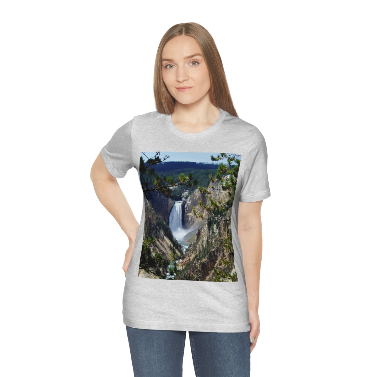 Yellowstone's Splendor - Unisex Jersey Short Sleeve T-Shirt - Fry1Productions