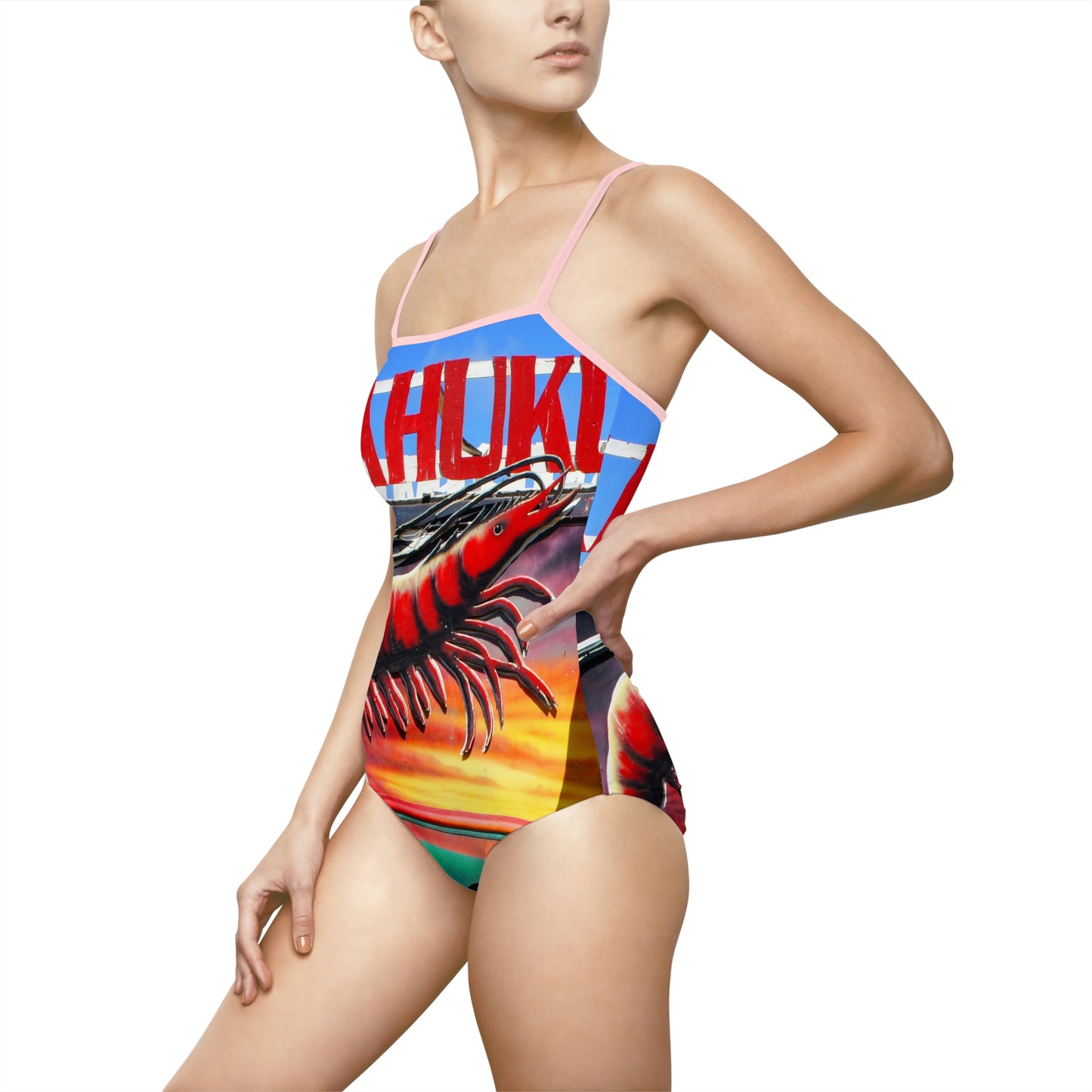 Kahuku Kai - Women's One-Piece Swimsuit - Fry1Productions