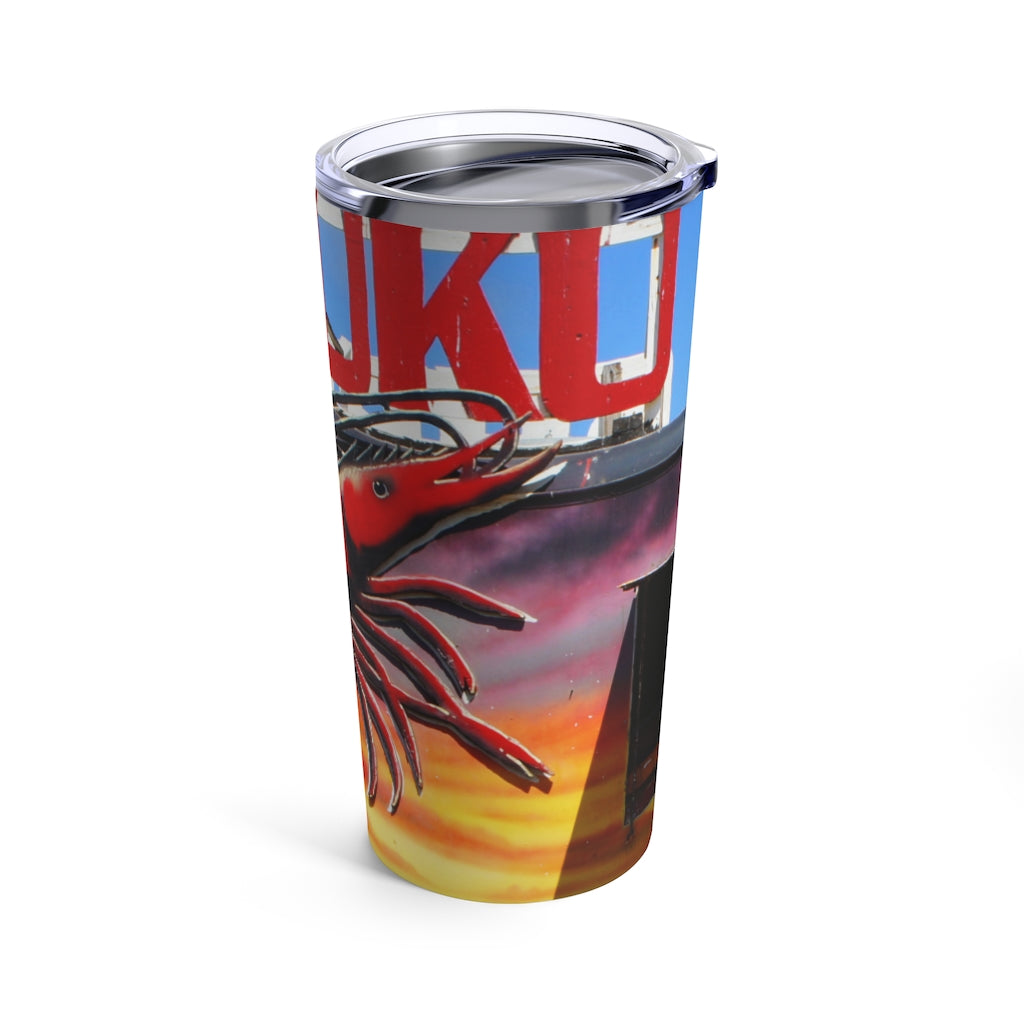 "Kahuku Kai" - Stainless Steel Tumbler 20 oz - Fry1Productions