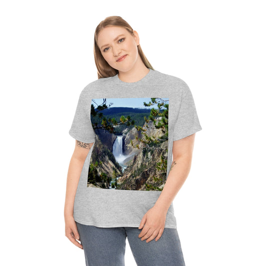 Yellowstone's Splendor - Unisex Heavy Cotton Tee - Fry1Productions