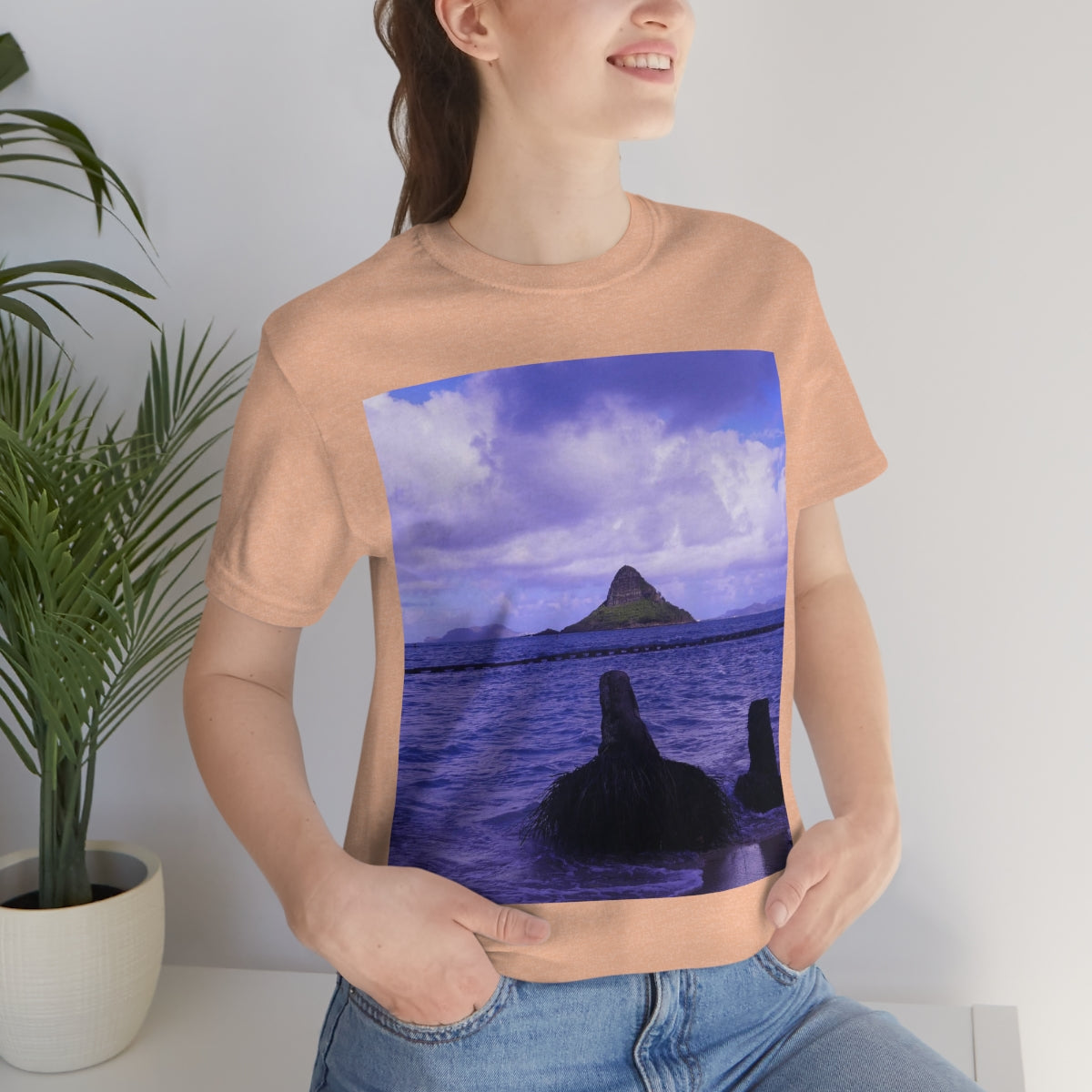 Wade To Chinaman's Hat - Unisex Jersey Short Sleeve T-Shirt - Fry1Productions