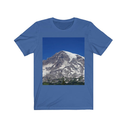 "Majestic Mt. Rainier" - Unisex Jersey Short Sleeve T-Shirt - Fry1Productions