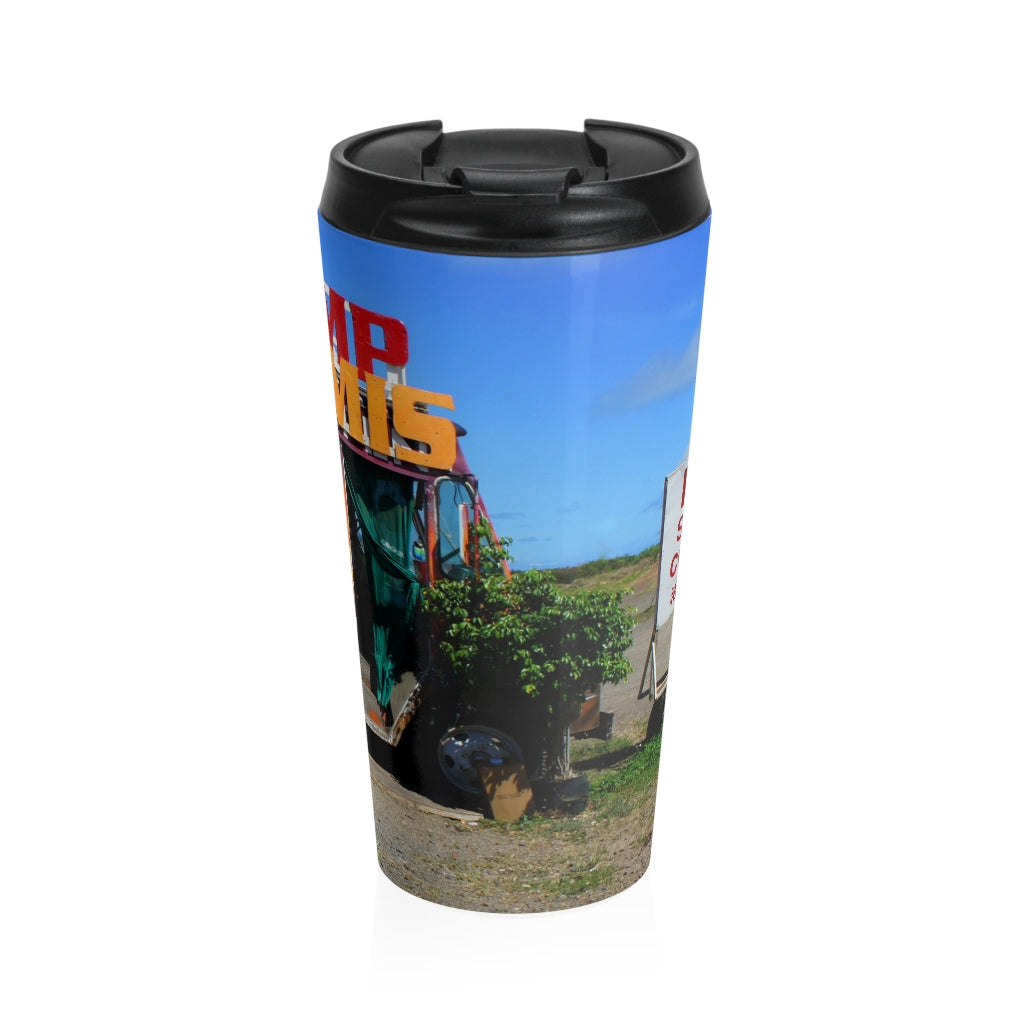 “Kaulana Delights” - Stainless Steel Travel Mug 15 oz - Fry1Productions