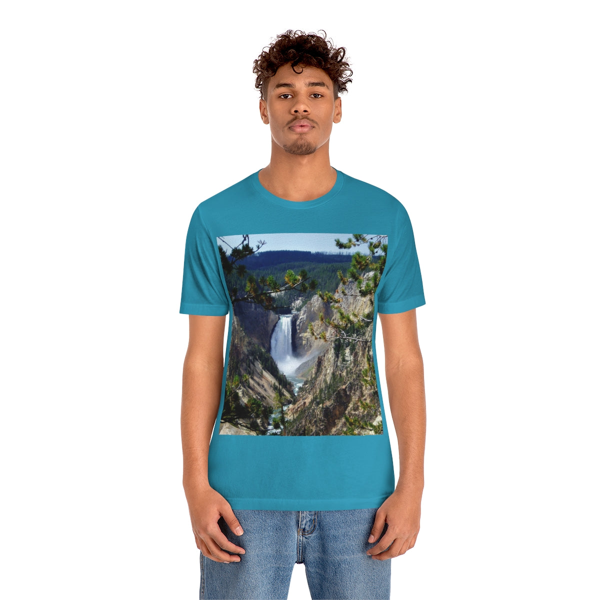 Yellowstone's Splendor - Unisex Jersey Short Sleeve T-Shirt - Fry1Productions