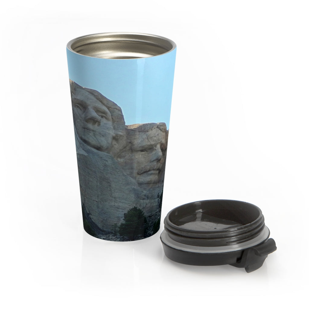 "History Remembered Forever" - Stainless Steel Travel Mug 15 oz - Fry1Productions