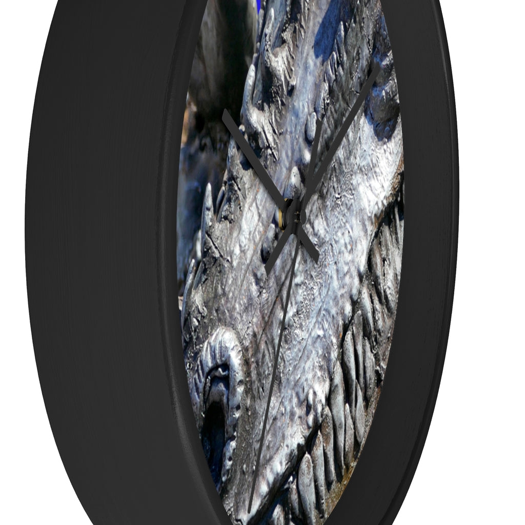 "Delectable Vision" - 10" Wooden Frame Wall Clock - Fry1Productions