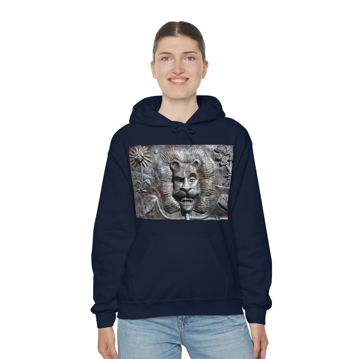 Lion's Friends Forever - Unisex Heavy Blend Hooded Sweatshirt - Fry1Productions