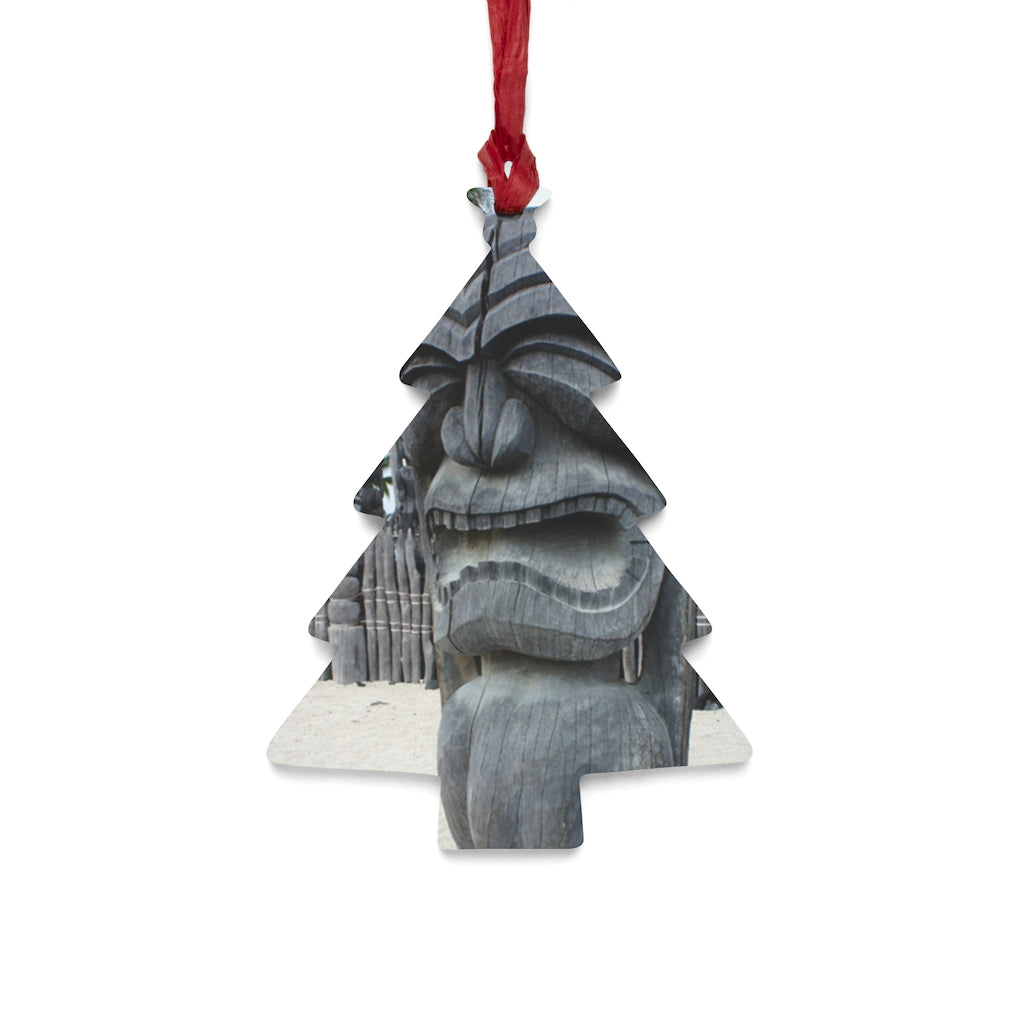 Fierce Guardian - Wooden Christmas Ornaments - Fry1Productions