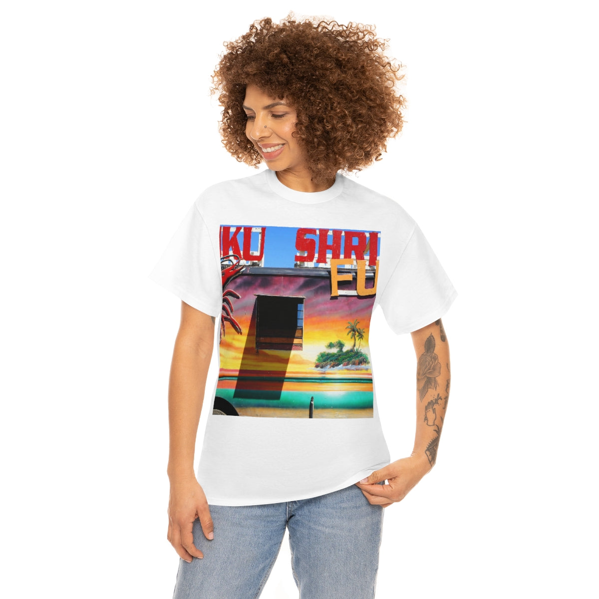 Island Love - Unisex Heavy Cotton Tee - Fry1Productions