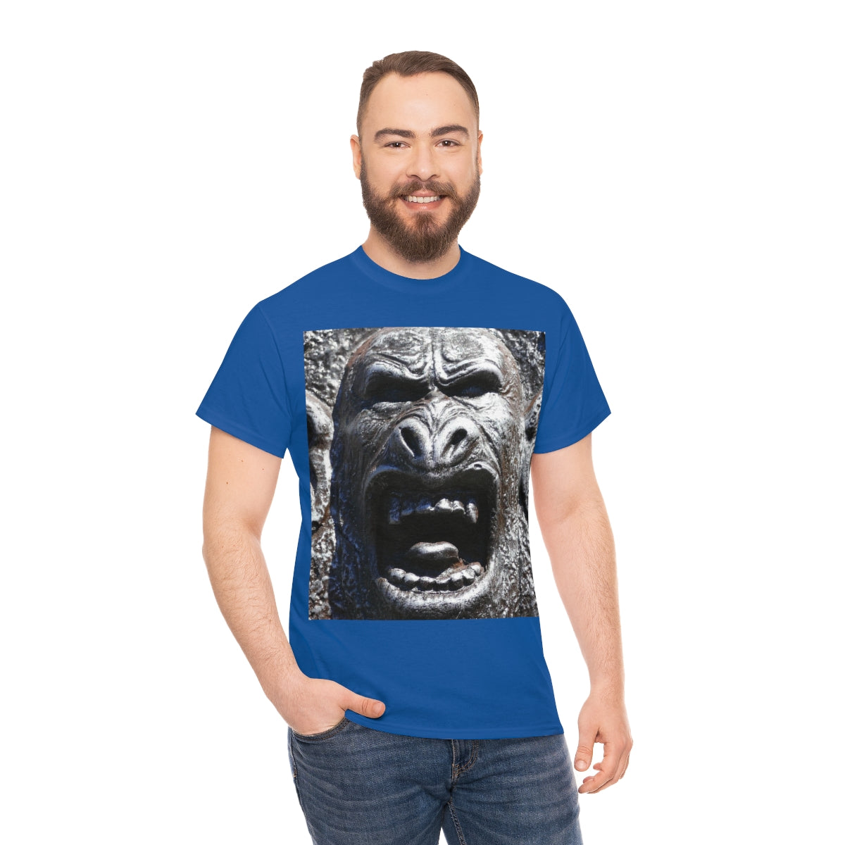 Frenzy Scream - Unisex Heavy Cotton Tee - Fry1Productions