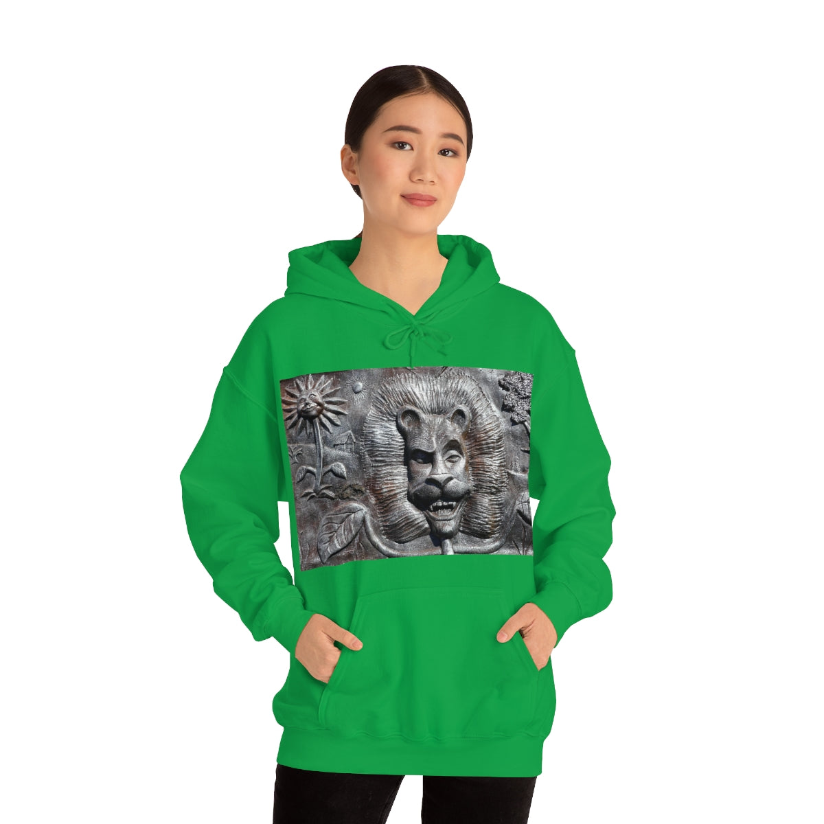 Lion's Friends Forever - Unisex Heavy Blend Hooded Sweatshirt - Fry1Productions