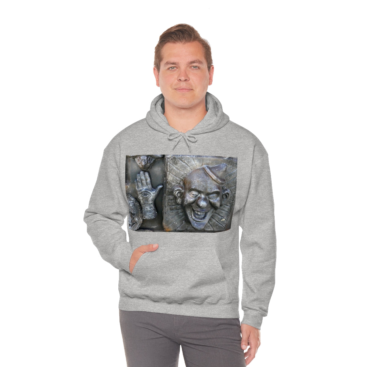 Cosmic Laughter - Unisex Heavy Blend Hooded Sweatshirt - Fry1Productions