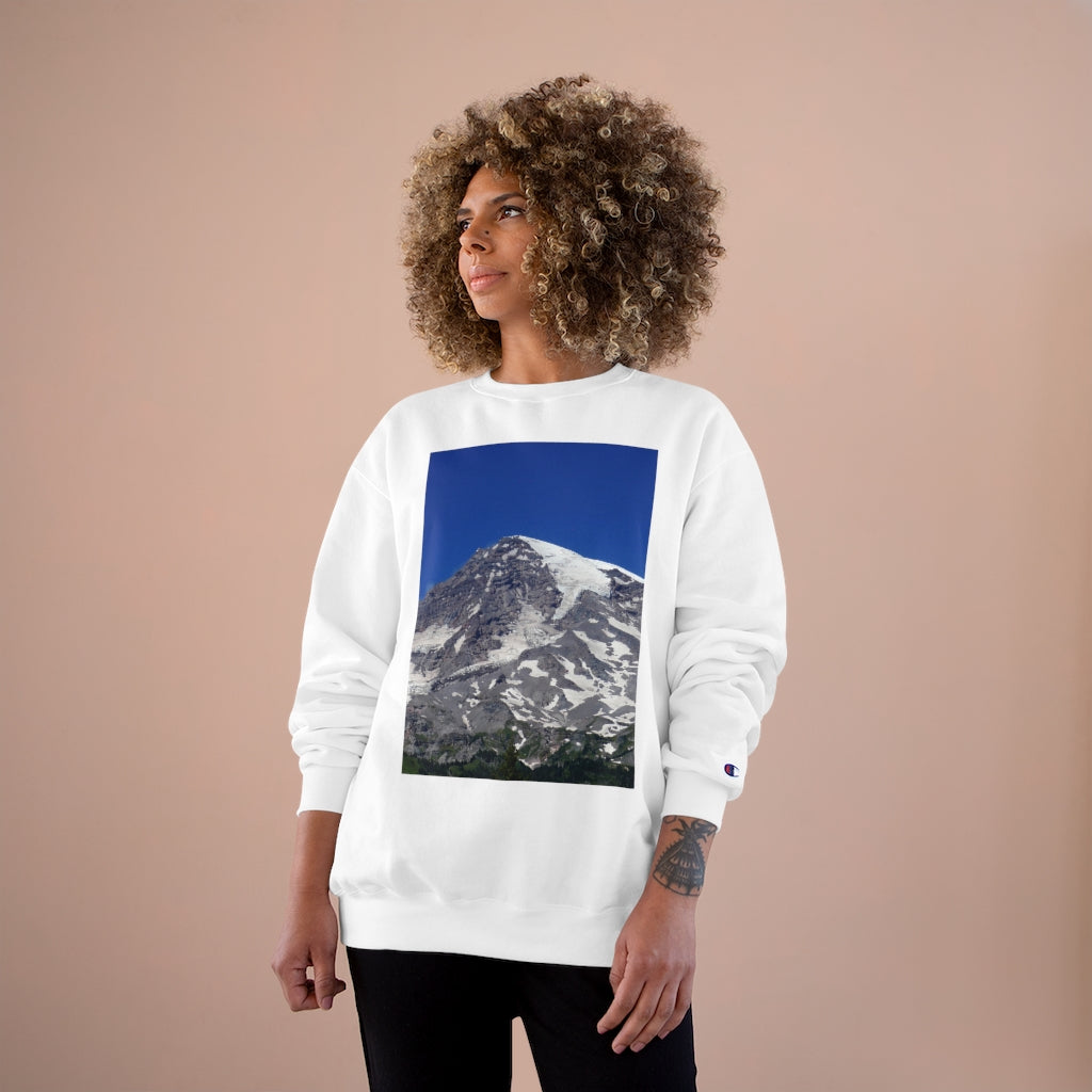 Majestic Mt. Rainier - Champion Sweatshirt - Fry1Productions