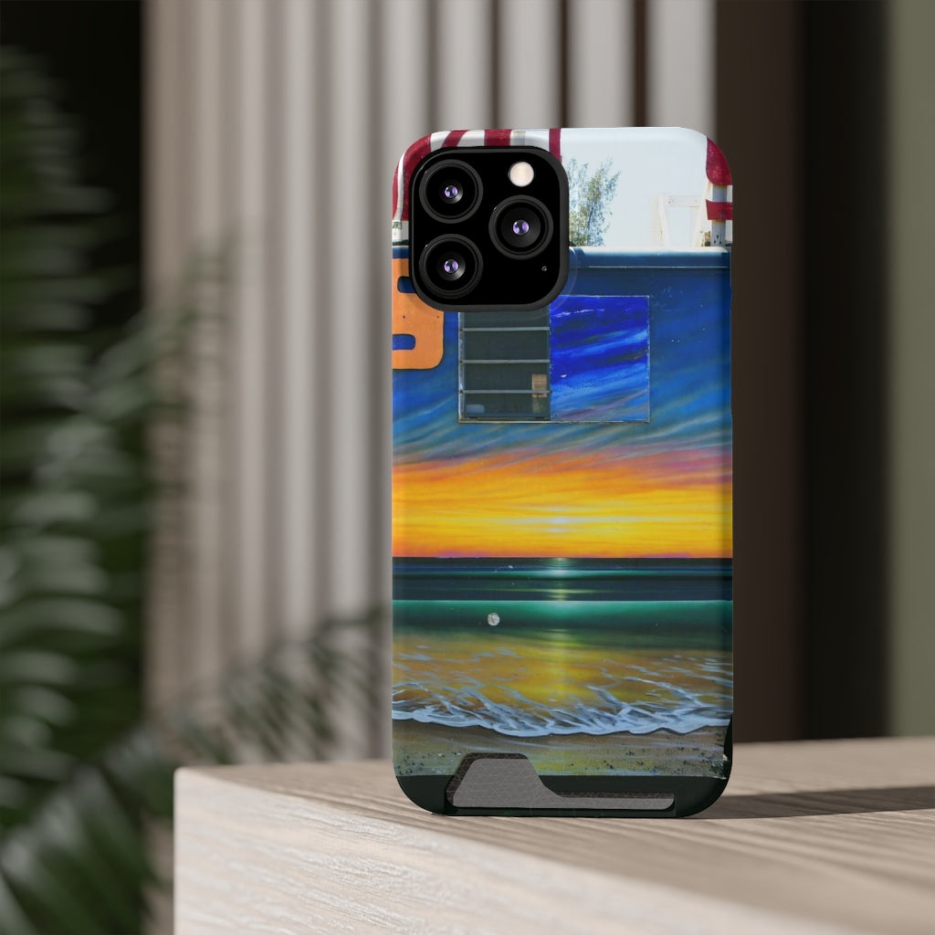 "Fumis Aloha" - Galaxy S22 S21 & iPhone 13 Case With Card Holder - Fry1Productions
