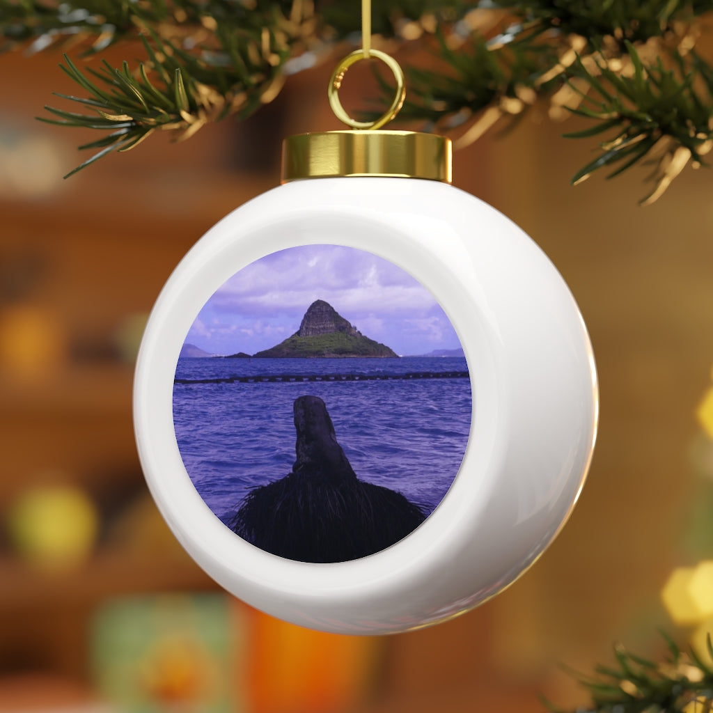 Wade To Chinaman's Hat - Christmas Ball Ornament - Fry1Productions