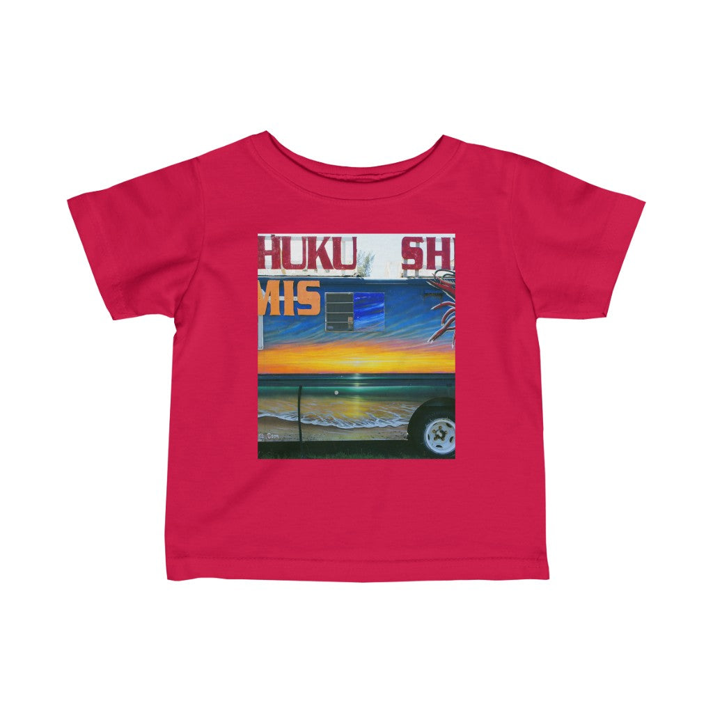 Fumis Aloha - Infant Fine Jersey Tee - Fry1Productions