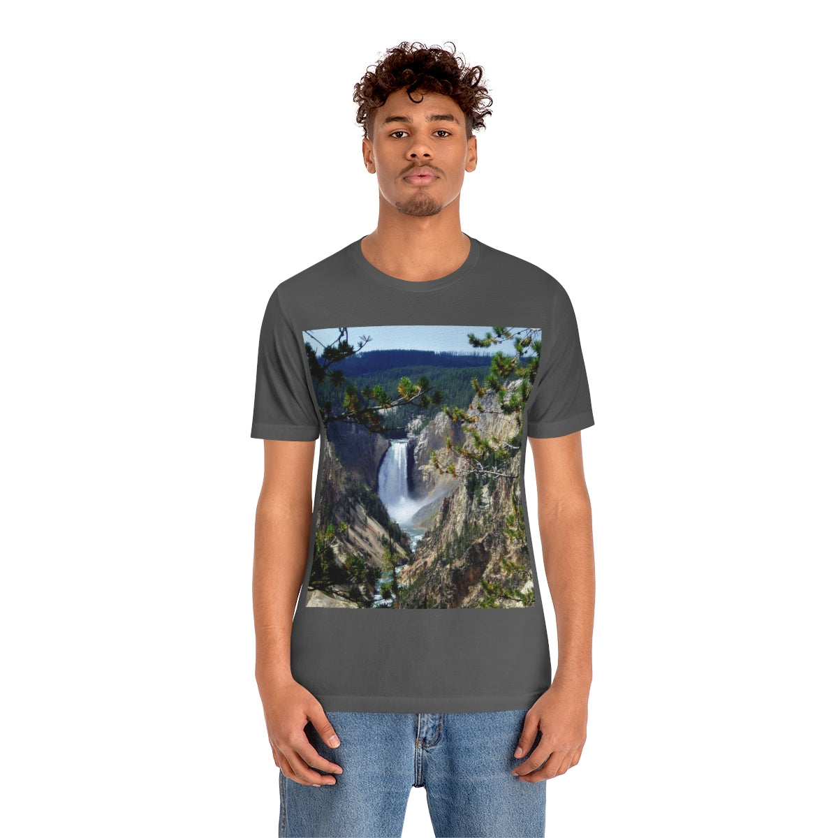 Yellowstone's Splendor - Unisex Jersey Short Sleeve T-Shirt - Fry1Productions