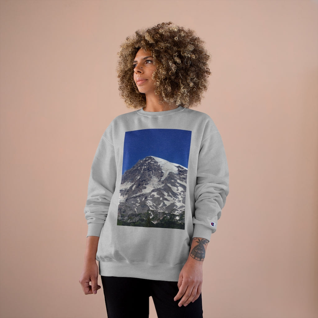 Majestic Mt. Rainier - Champion Sweatshirt - Fry1Productions