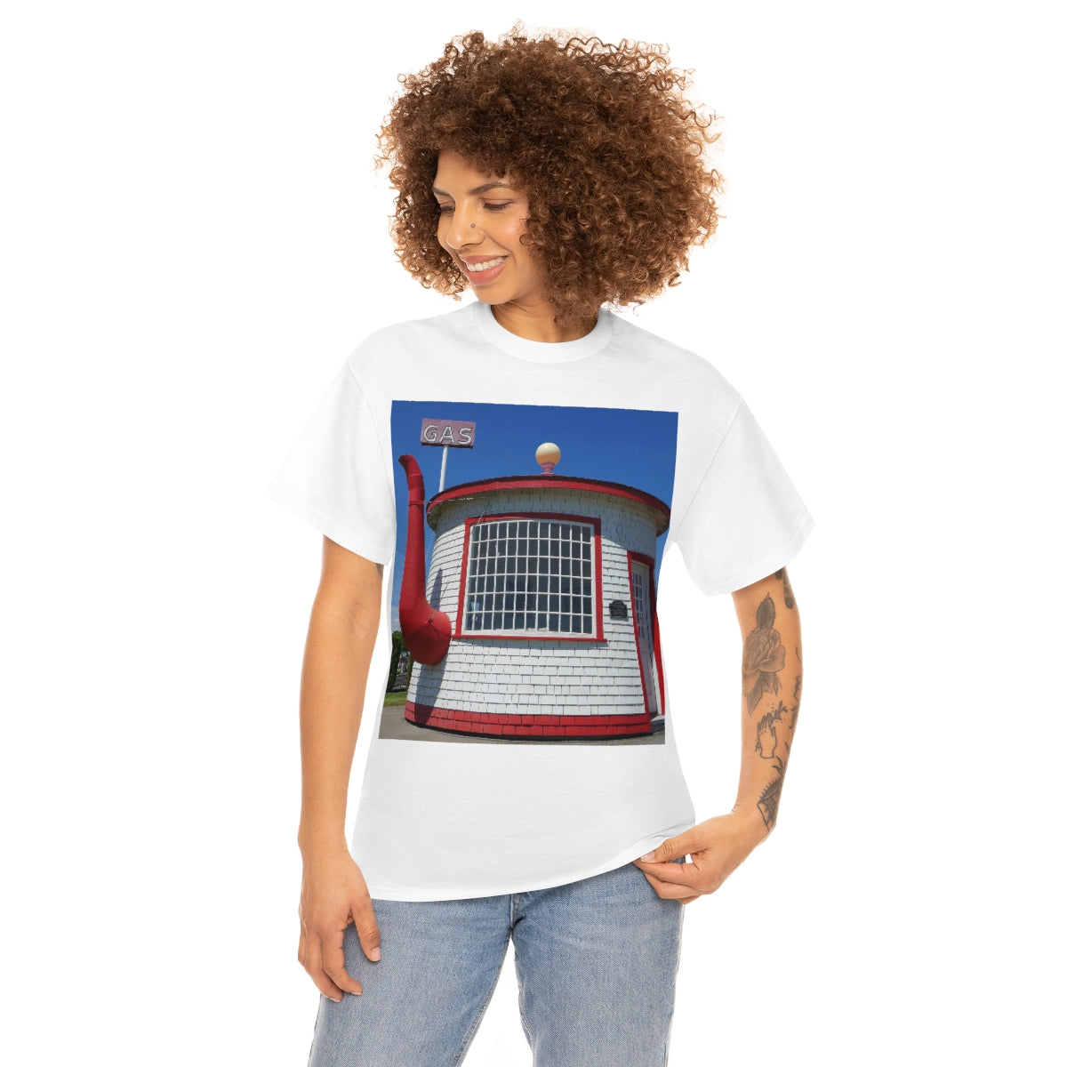 Historic Attraction Teapot Dome - Unisex Heavy Cotton Tee - Fry1Productions