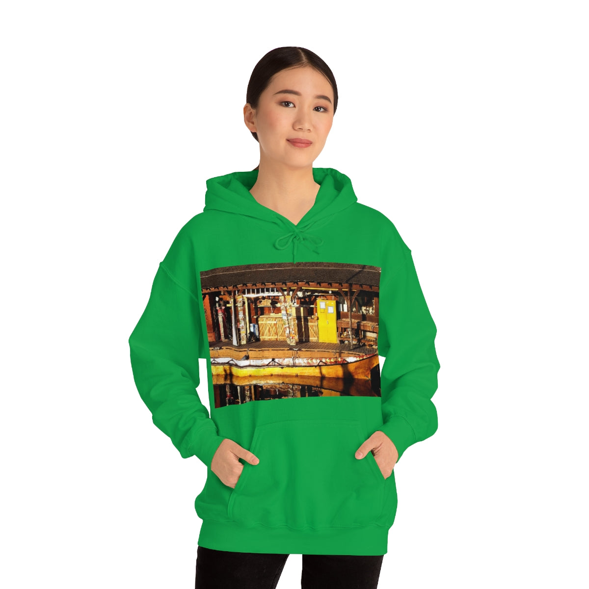 Q'il'bid Awe - Unisex Heavy Blend Hooded Sweatshirt - Fry1Productions