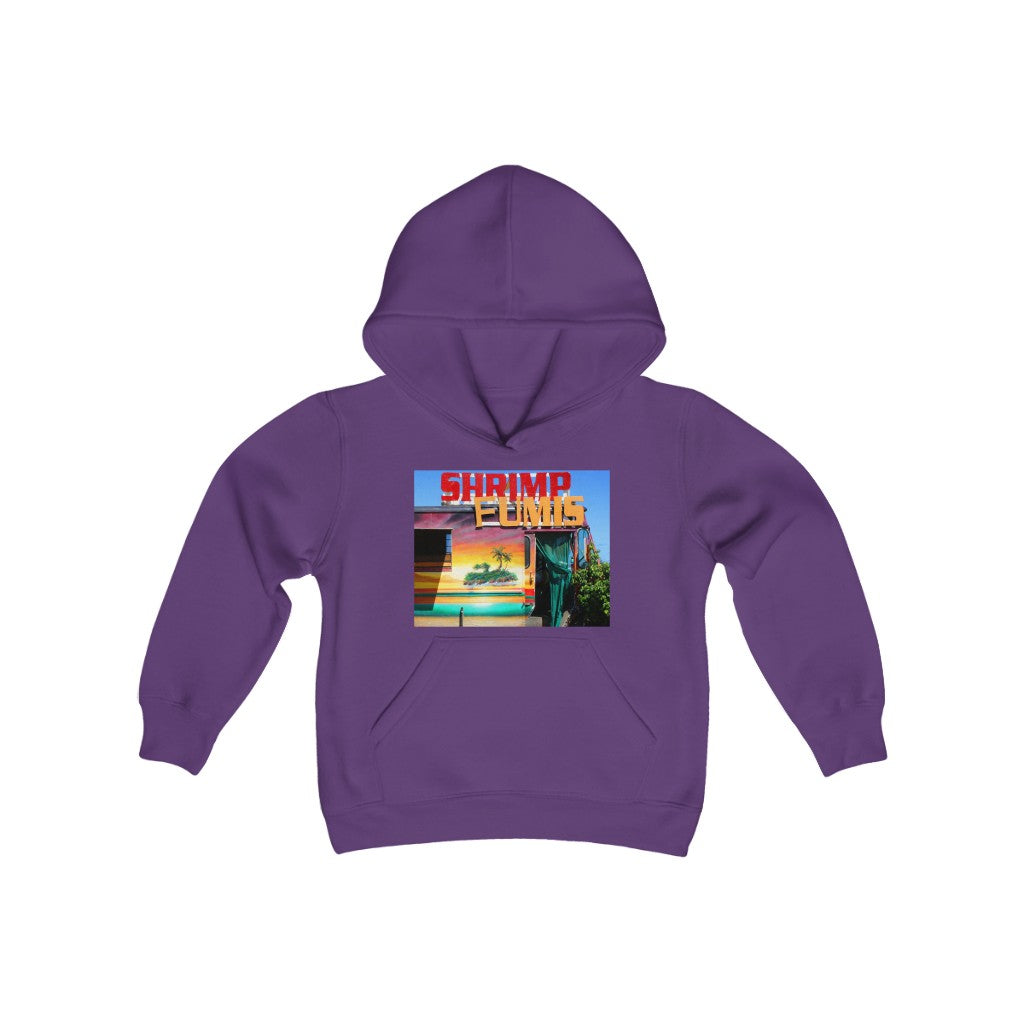 "Island Love" - Youth Heavy Blend Hooded Sweatshirt - Fry1Productions