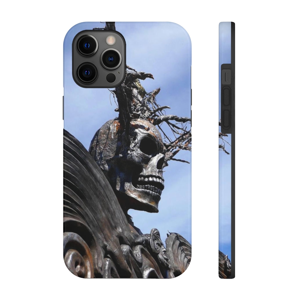 "Skull Warrior" - iPhone Tough Case - Fry1Productions