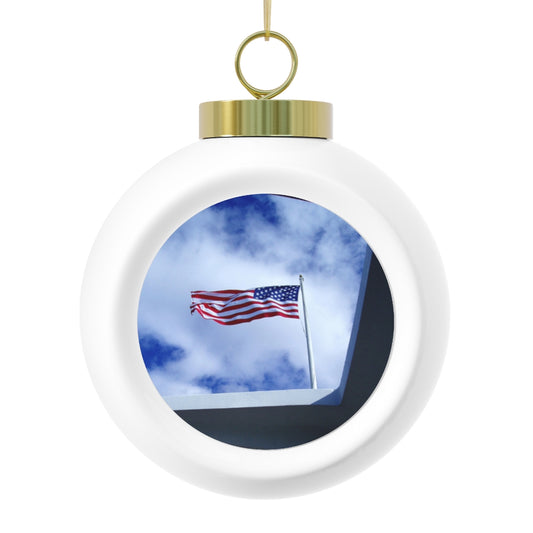 In Solemn Remembrance - Christmas Ball Ornament - Fry1Productions