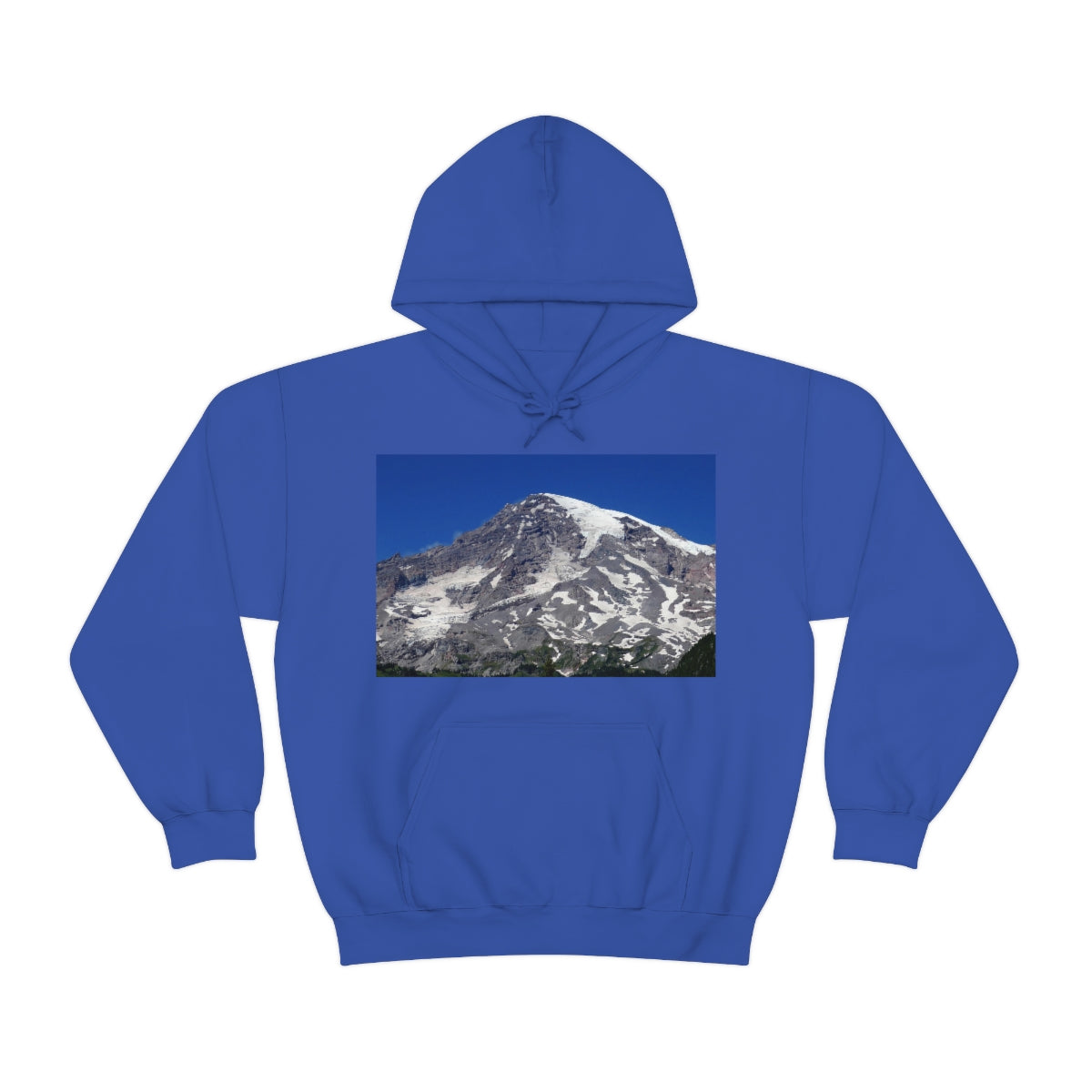 Majestic Mt. Rainier - Unisex Heavy Blend Hooded Sweatshirt - Fry1Productions